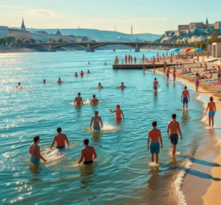Nyári élmények a Duna partján, napfényes nyaralás 2026